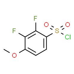 ChemSpider 2D Image | 2,3-Difluoro-4-methoxybenzenesulfonyl chloride | C7H5ClF2O3S