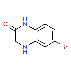 ChemSpider 2D Image | 6-Bromo-3,4-dihydro-2(1H)-quinoxalinone | C8H7BrN2O
