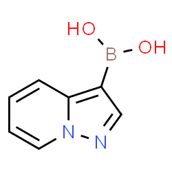 ChemSpider 2D Image | Pyrazolo[1,5-a]pyridin-3-ylboronic acid | C7H7BN2O2