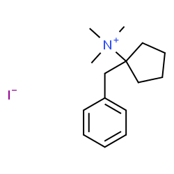 ChemSpider 2D Image | 1-Benzyl-N,N,N-trimethylcyclopentanaminium iodide | C15H24IN