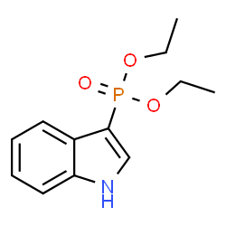 ChemSpider 2D Image | Diethyl 1H-indol-3-ylphosphonate | C12H16NO3P