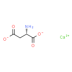 ChemSpider 2D Image | Calcium aspartate | C4H5CaNO4