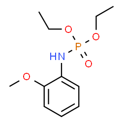 ChemSpider 2D Image | Diethyl (2-methoxyphenyl)phosphoramidate | C11H18NO4P
