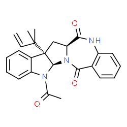 ChemSpider 2D Image | epi-aszonalenin A | C25H25N3O3