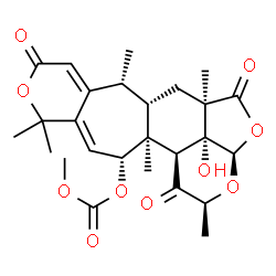 ChemSpider 2D Image | 4S-hydroxy-22-deoxyminiolutelide B | C26H32O10