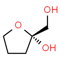 ChemSpider 2D Image | (2R)-2-(Hydroxymethyl)tetrahydro-2-furanol | C5H10O3