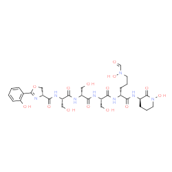 ChemSpider 2D Image | amychelin | C30H42N8O14