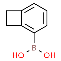 ChemSpider 2D Image | Bicyclo[4.2.0]octa-1,3,5-trien-2-ylboronic acid | C8H9BO2