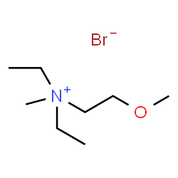 ChemSpider 2D Image | N,N-Diethyl-2-methoxy-N-methylethanaminium bromide | C8H20BrNO