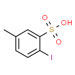 ChemSpider 2D Image | 2-Iodo-5-methylbenzenesulfonic acid | C7H7IO3S
