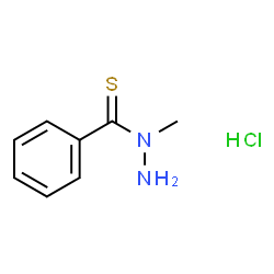 ChemSpider 2D Image | N-Methylbenzenecarbothiohydrazide hydrochloride (1:1) | C8H11ClN2S
