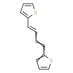 ChemSpider 2D Image | 2,2'-[(1E,3E)-1,3-Butadiene-1,4-diyl]dithiophene | C12H10S2