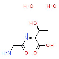 ChemSpider 2D Image | Glycyl-D-threonine | C6H16N2O6