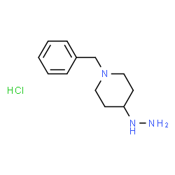 ChemSpider 2D Image | (1-benzyl-4-piperidyl)hydrazine;hydrochloride | C12H20ClN3