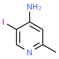 ChemSpider 2D Image | 5-Iodo-2-methylpyridin-4-amine | C6H7IN2