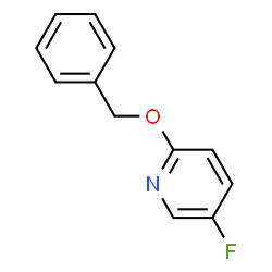 ChemSpider 2D Image | 2-(Benzyloxy)-5-fluoropyridine | C12H10FNO