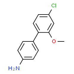 ChemSpider 2D Image | 4'-Chloro-2'-methoxy-4-biphenylamine | C13H12ClNO