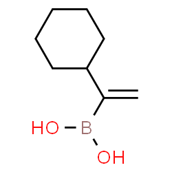 ChemSpider 2D Image | (1-Cyclohexylvinyl)boronic acid | C8H15BO2