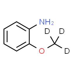 ChemSpider 2D Image | 2-[(~2~H_3_)Methyloxy]aniline | C7H6D3NO