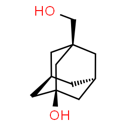ChemSpider 2D Image | 1-Hydroxy-3-adamantylmethanol | C11H18O2