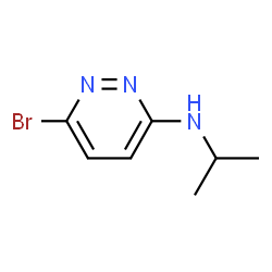 ChemSpider 2D Image | 6-Bromo-N-isopropylpyridazin-3-amine | C7H10BrN3