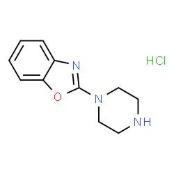 ChemSpider 2D Image | 2-(Piperazin-1-yl)benzo[d]oxazole hydrochloride | C11H14ClN3O