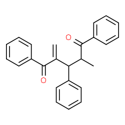 ChemSpider 2D Image | 2-Methyl-4-methylene-1,3,5-triphenyl-1,5-pentanedione | C25H22O2