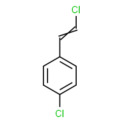 ChemSpider 2D Image | 1-Chloro-4-(2-chlorovinyl)benzene | C8H6Cl2