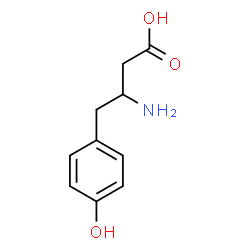ChemSpider 2D Image | 3-Amino-4-(4-hydroxyphenyl)butanoic acid | C10H13NO3