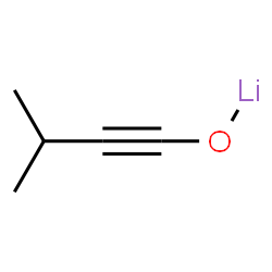 ChemSpider 2D Image | Lithium 3-methyl-1-butyn-1-olate | C5H7LiO