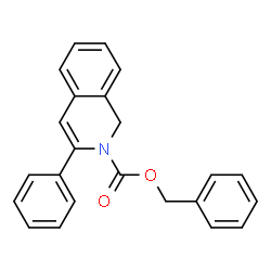 ChemSpider 2D Image | Benzyl 3-phenyl-2(1H)-isoquinolinecarboxylate | C23H19NO2