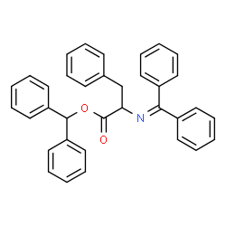 ChemSpider 2D Image | Diphenylmethyl N-(diphenylmethylene)phenylalaninate | C35H29NO2