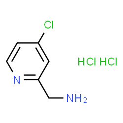 ChemSpider 2D Image | (4-Chloropyridin-2-yl)methanamine dihydrochloride | C6H9Cl3N2