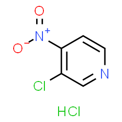 ChemSpider 2D Image | 3-Chloro-4-nitropyridine hydrochloride (1:1) | C5H4Cl2N2O2