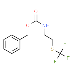 ChemSpider 2D Image | Benzyl {2-[(trifluoromethyl)sulfanyl]ethyl}carbamate | C11H12F3NO2S