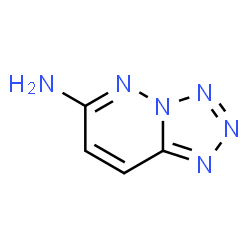 ChemSpider 2D Image | Tetrazolo[1,5-b]pyridazin-6-amine | C4H4N6
