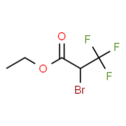 ChemSpider 2D Image | Ethyl 2-bromo-3,3,3-trifluoropropanoate | C5H6BrF3O2