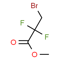 ChemSpider 2D Image | Methyl 3-bromo-2,2-difluoropropanoate | C4H5BrF2O2