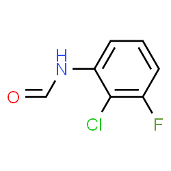 ChemSpider 2D Image | N-(2-Chloro-3-fluorophenyl)formamide | C7H5ClFNO