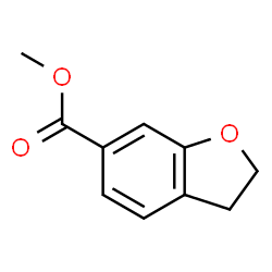 ChemSpider 2D Image | Methyl 2,3-dihydro-1-benzofuran-6-carboxylate | C10H10O3