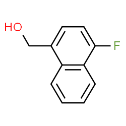 ChemSpider 2D Image | (4-Fluoro-1-naphthyl)methanol | C11H9FO