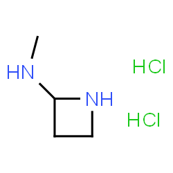 ChemSpider 2D Image | N-Methyl-2-azetidinamine dihydrochloride | C4H12Cl2N2
