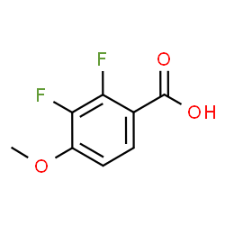 ChemSpider 2D Image | 2,3-Difluoro-4-methoxybenzoic acid | C8H6F2O3