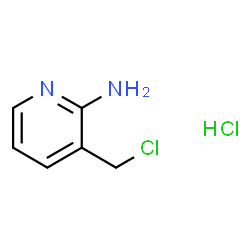 ChemSpider 2D Image | 3-(Chloromethyl)pyridin-2-amine hydrochloride | C6H8Cl2N2