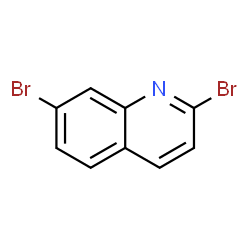 ChemSpider 2D Image | 2,7-Dibromoquinoline | C9H5Br2N