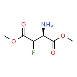 ChemSpider 2D Image | Dimethyl 3-fluoro-D-aspartate | C6H10FNO4