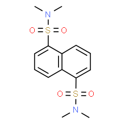 ChemSpider 2D Image | N,N,N',N'-Tetramethyl-1,5-naphthalenedisulfonamide | C14H18N2O4S2