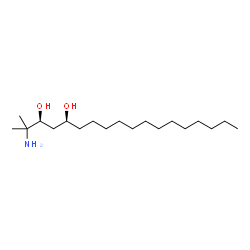 ChemSpider 2D Image | (3S,5S)-2-Amino-2-methyl-3,5-octadecanediol | C19H41NO2
