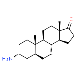 ChemSpider 2D Image | (3alpha,5alpha)-3-Aminoandrostan-17-one | C19H31NO