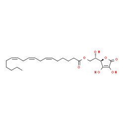 ChemSpider 2D Image | Ascorbyl gamolenate | C24H36O7